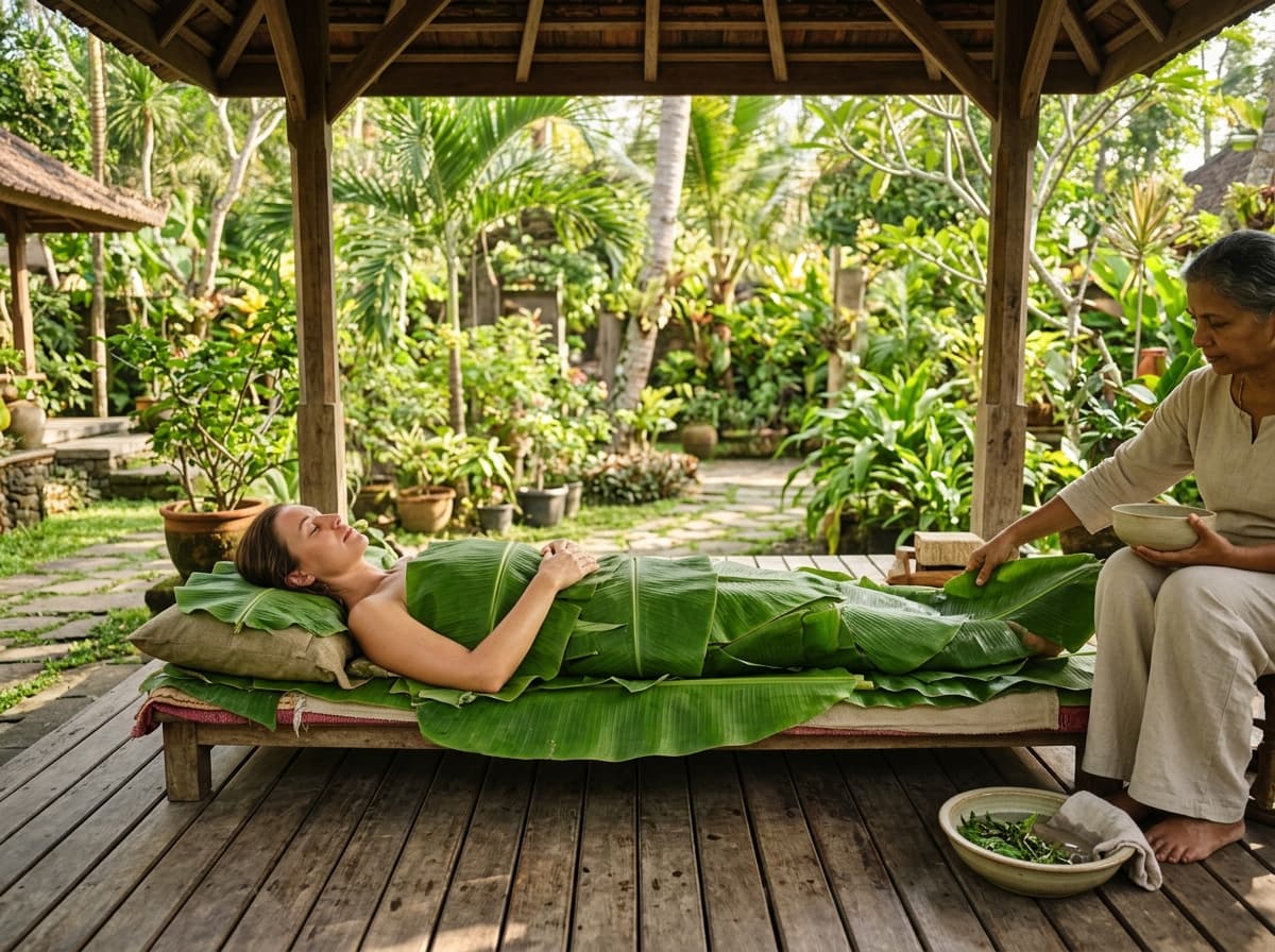 Plantain-Leaf Bath